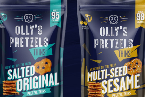 OLLY'S new range of pretzels