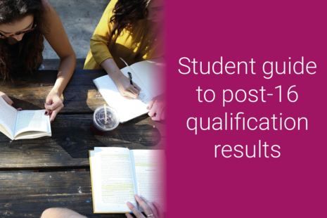 Student guide to post-16 qualification results