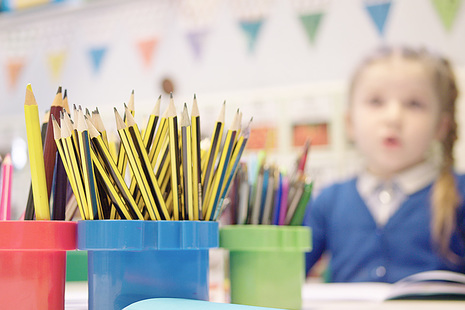 Pot of pencils