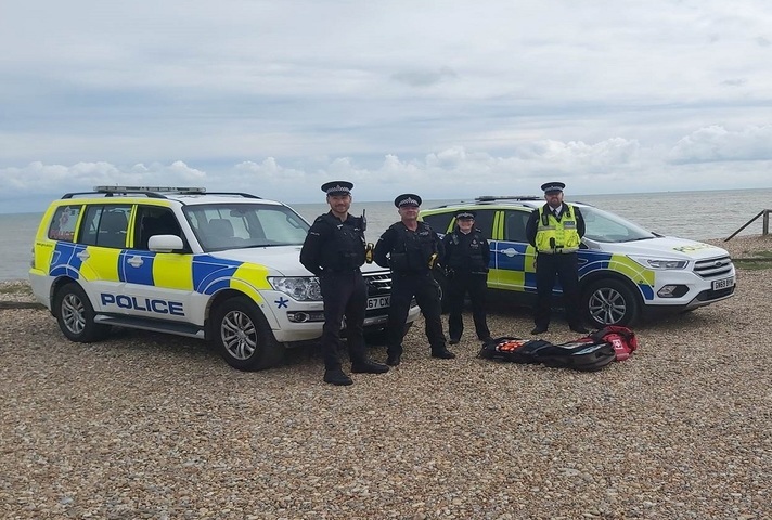 Kent and CNC officers joint patrol