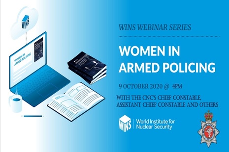 CNC officers will take part in a webinar on women in armed policing on 9 October