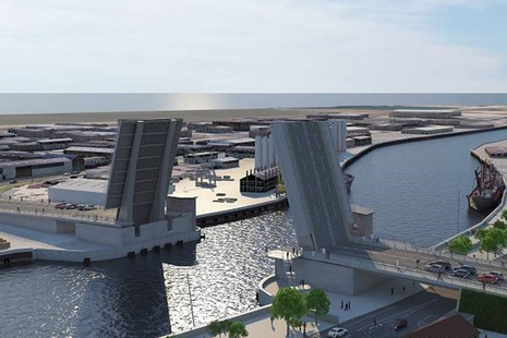Artists impressions of Great Yarmouth Third River Crossing