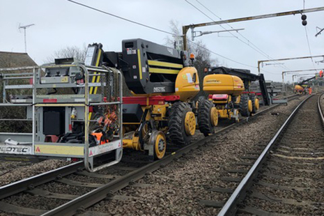 MEWP involved in the collision