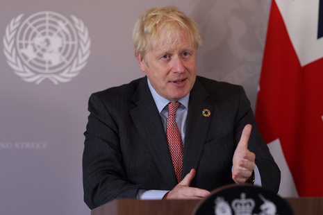 Photo of PM Boris Johnson's speech at United Nations General Assembly