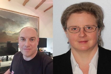 Kathryn McCloghrie and Mark Roberts have both been awarded Medallist of the Order of the British Empire (BEM)