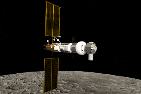 Artist's impression of Lunar Gateway