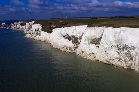 Coastal cliffs