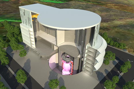 Conceptual illustration of the STEP fusion power plant