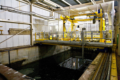 Pond cleaning operations in 2010