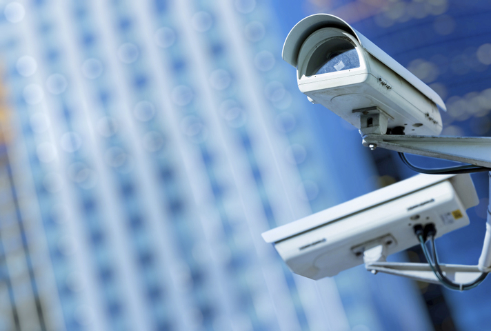 An image of some CCTV cameras