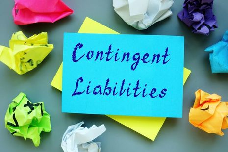 Contingent liabilities on a post-it note