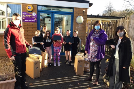 IT equipment donated to local schools in West Cumbria