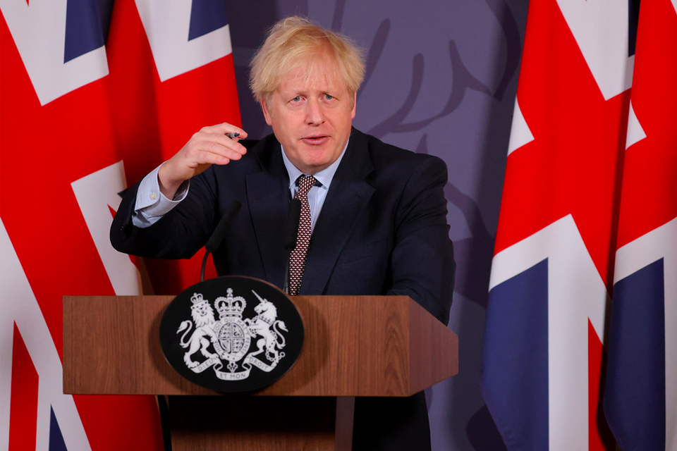 Prime Minister Boris Johnson makes statement on EU negotiations