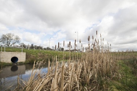 Drainage on the A45/A46 Tollbar End improvements