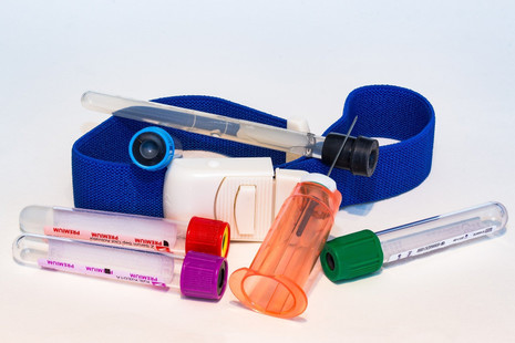 A blood collection kit