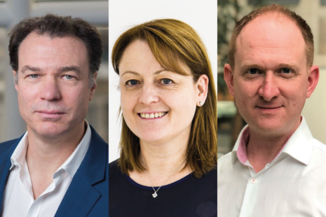 Paul Willmott, Joanna Davinson and Tom Read.