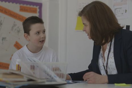 teacher and student