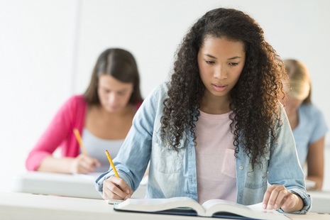 teenage students