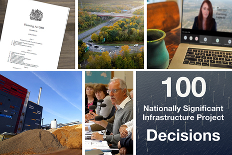 100 NSIP decisions