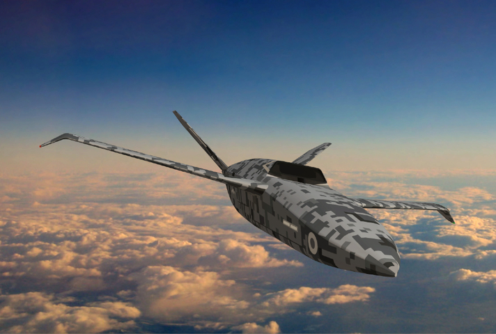 Visualisation of uncrewed combat aircraft, project Mosquito