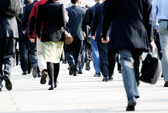 People walking on the street