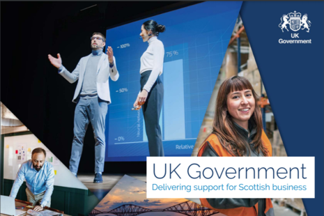 UK Government delivering support for Scottish business