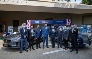 British Embassy Bangkok showcases British EV and smart city solutions ahead of COP26