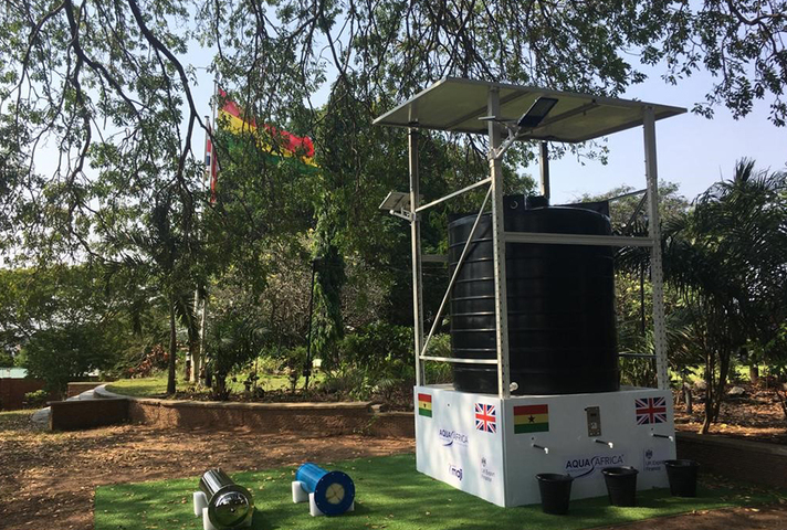 An image of a UKEF-supported project in Ghana
