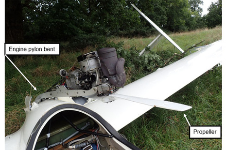 Crashed glider