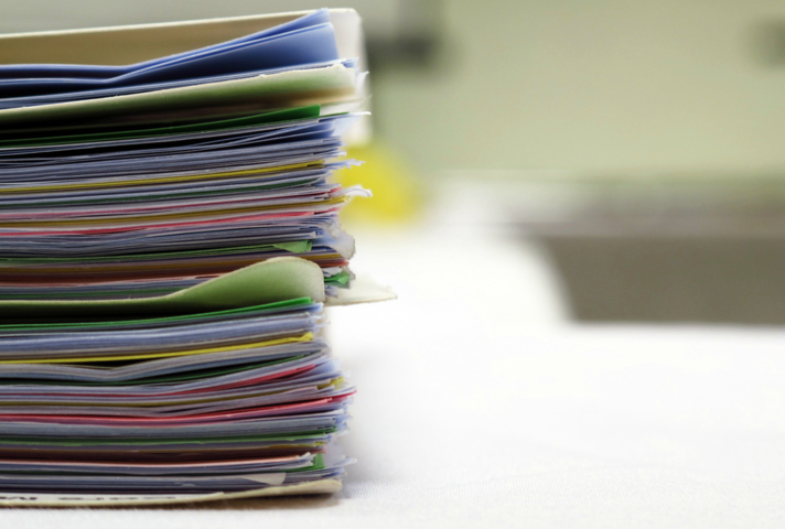 An image of files.