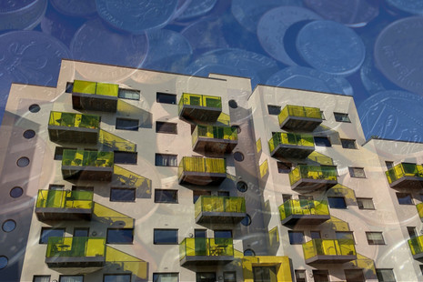 Flats in a city
