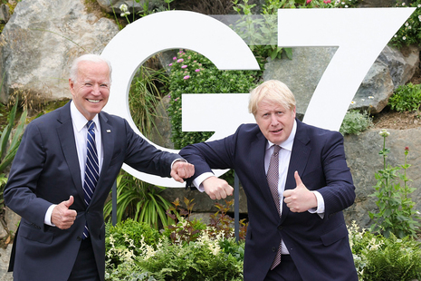 President Biden and PM Boris Johnson
