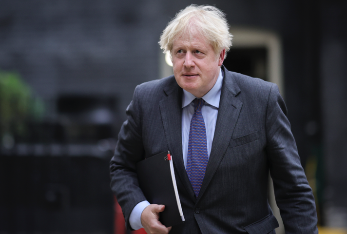 PM Boris Johnson at Downing Street