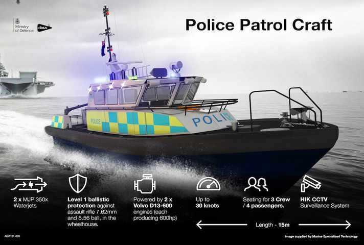MOD Police Patrol Craft