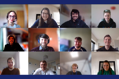 Virtual work experience project team