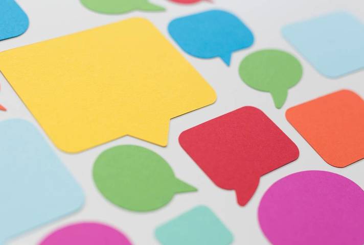 Speech bubbles