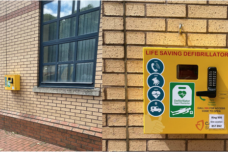 GFSL team install life saving medical equipment at HMP Bristol