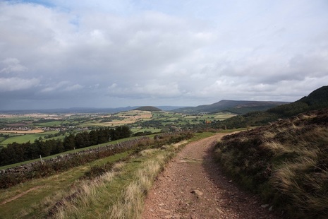 A photo of fields in the countryside