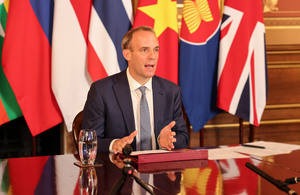 Foreign Secretary Dominic Raab