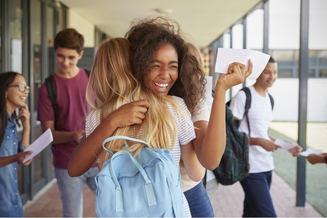 happy students