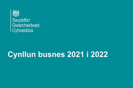 Cynllun Busnes OPG 2021 to 2022
