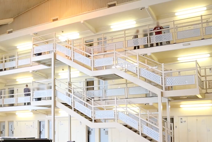 Interior image of prison