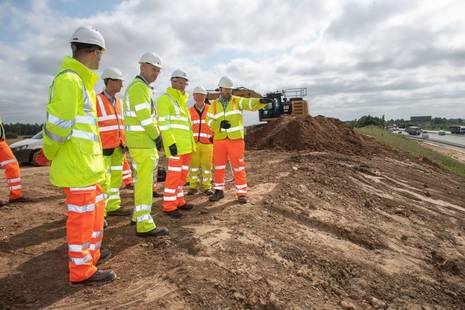 Local MP Andrew Jones and project team