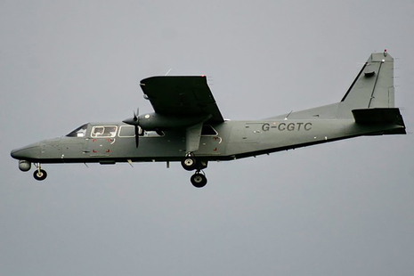 Aircraft flying