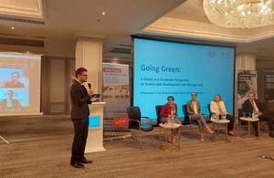 HMA Джон Галлахер во вступительном слове на конференции «Going Green» в Армении