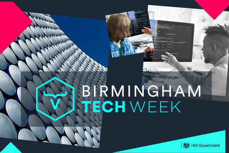 Birmingham tech week graphic - illustrative image
