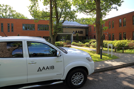 Vehicle outside AAIB