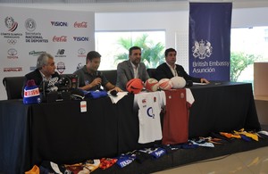 Ambassador Ramin Navai speaks at the event