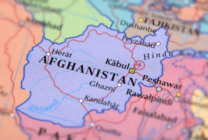 map of Afghanistan