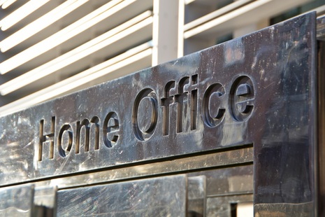 Home Office sign
